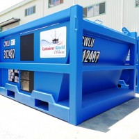 5 ton mud cutting container skip