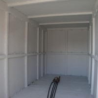 inside high cube container